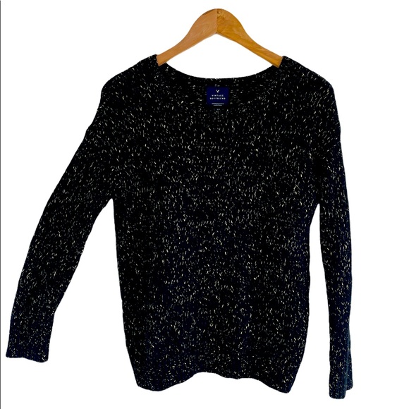 American Eagle • Vintage gold speckle sweater - Picture 1 of 5